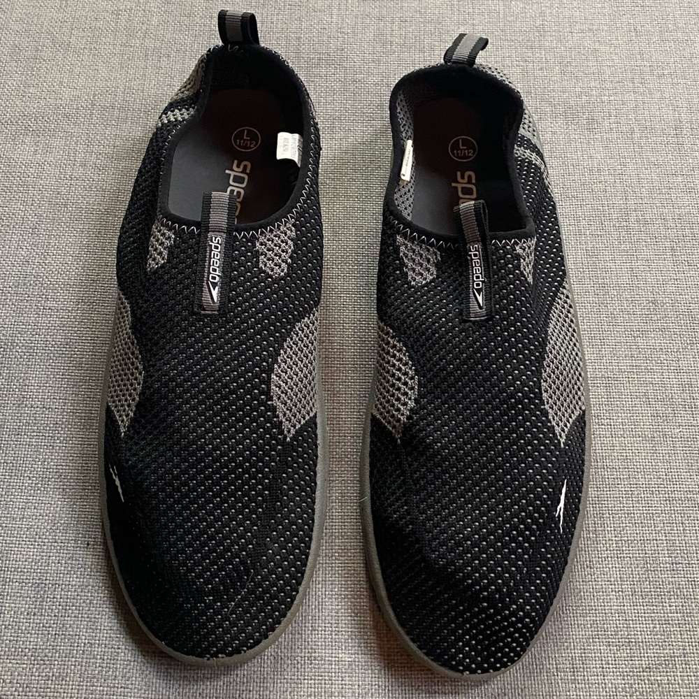 Speedo brand water shoes, large (size 11/12).